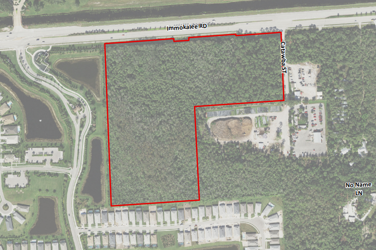 Sub Aerial Location Map Image of NC Square Mixed Use PUD/Overlay